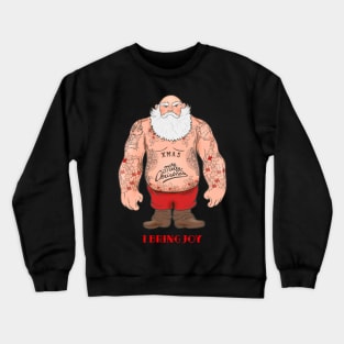 Tattooed Santa Crewneck Sweatshirt